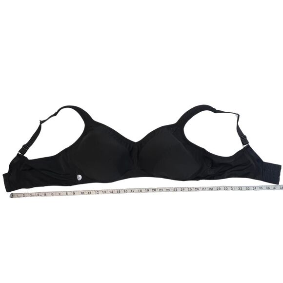 Torrid Sports Bra Womens 48DD Black Active Wireless Medium Impact Activewear - Picture 2 of 12